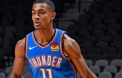 Théo Maledon, meneur de la classe biberon du Thunder