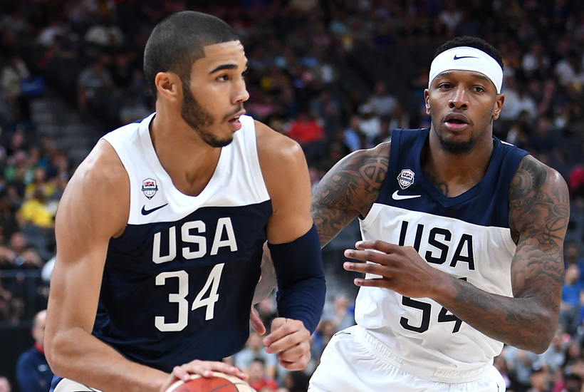 Jayson Tatum avec Team USA