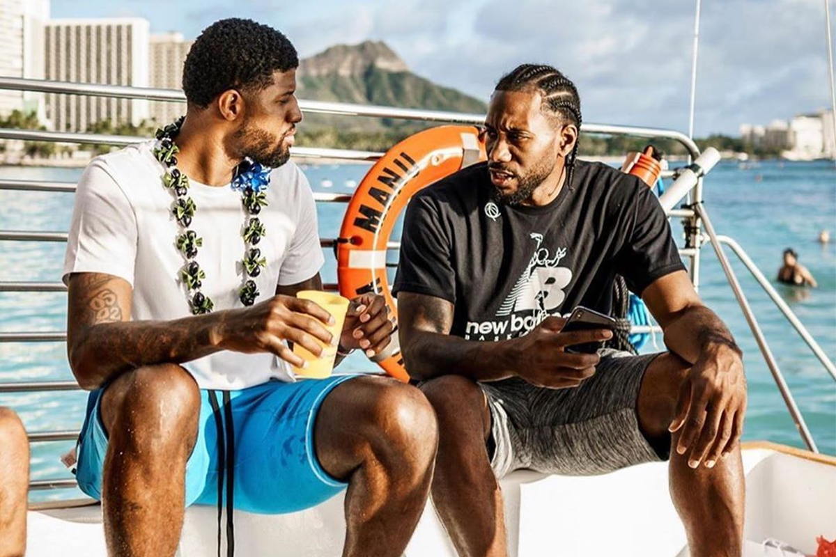 Paul George et Kawhi Leonard