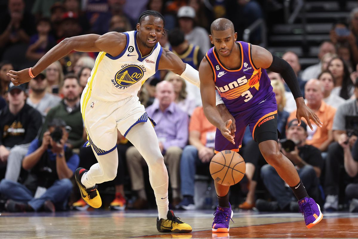 Jonathan Kuminga et Chris Paul