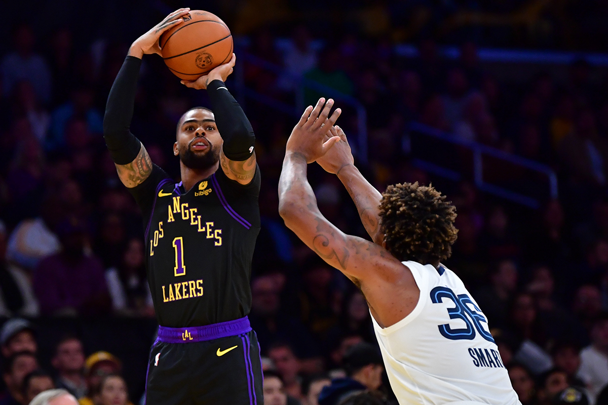D'Angelo Russell et les Lakers