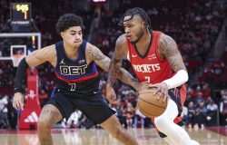 Enfin dans la rotation des Rockets, Cam Whitmore sait qu’il doit progresser en défense