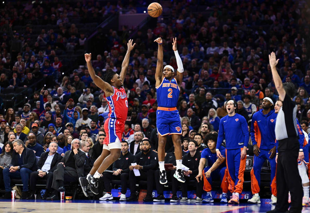 Miles McBride face aux Sixers