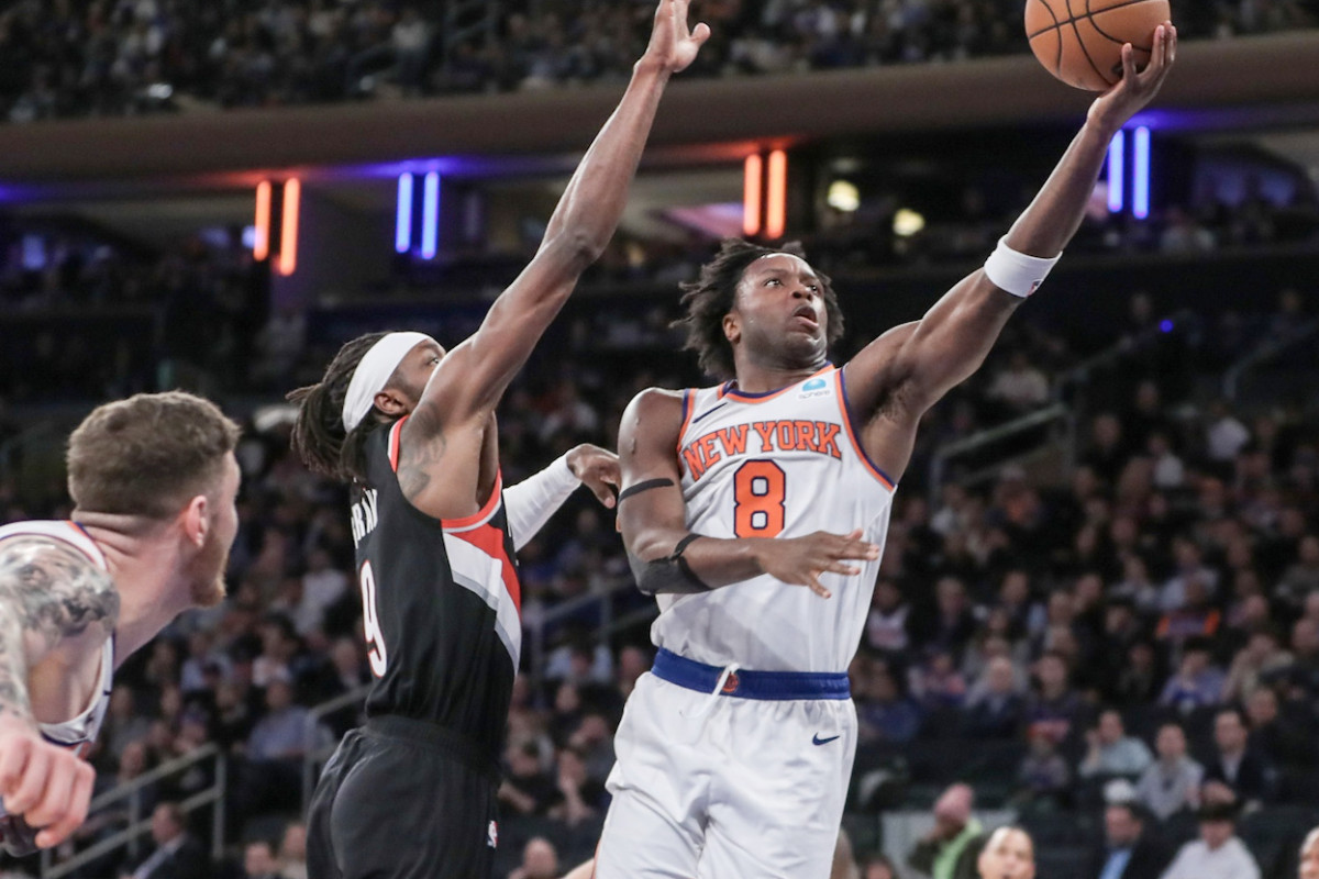 OG Anunoby avec les Knicks