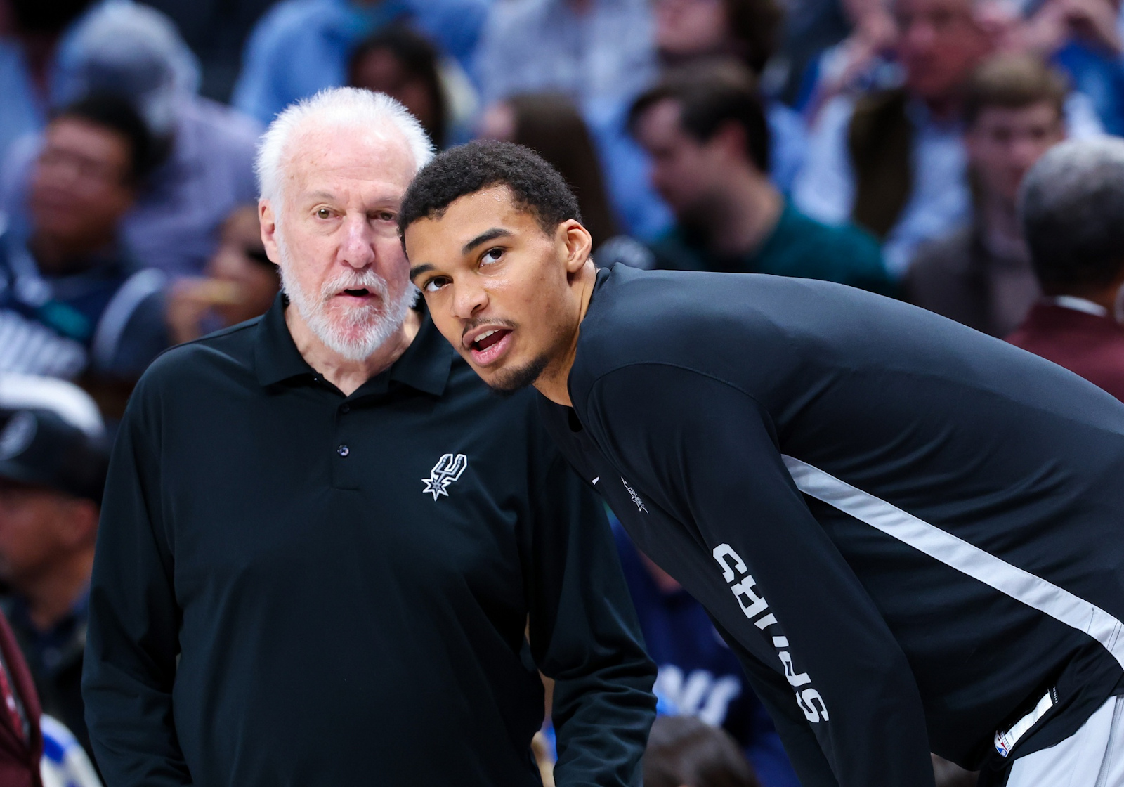 Victor Wembanyama Gregg Popovich