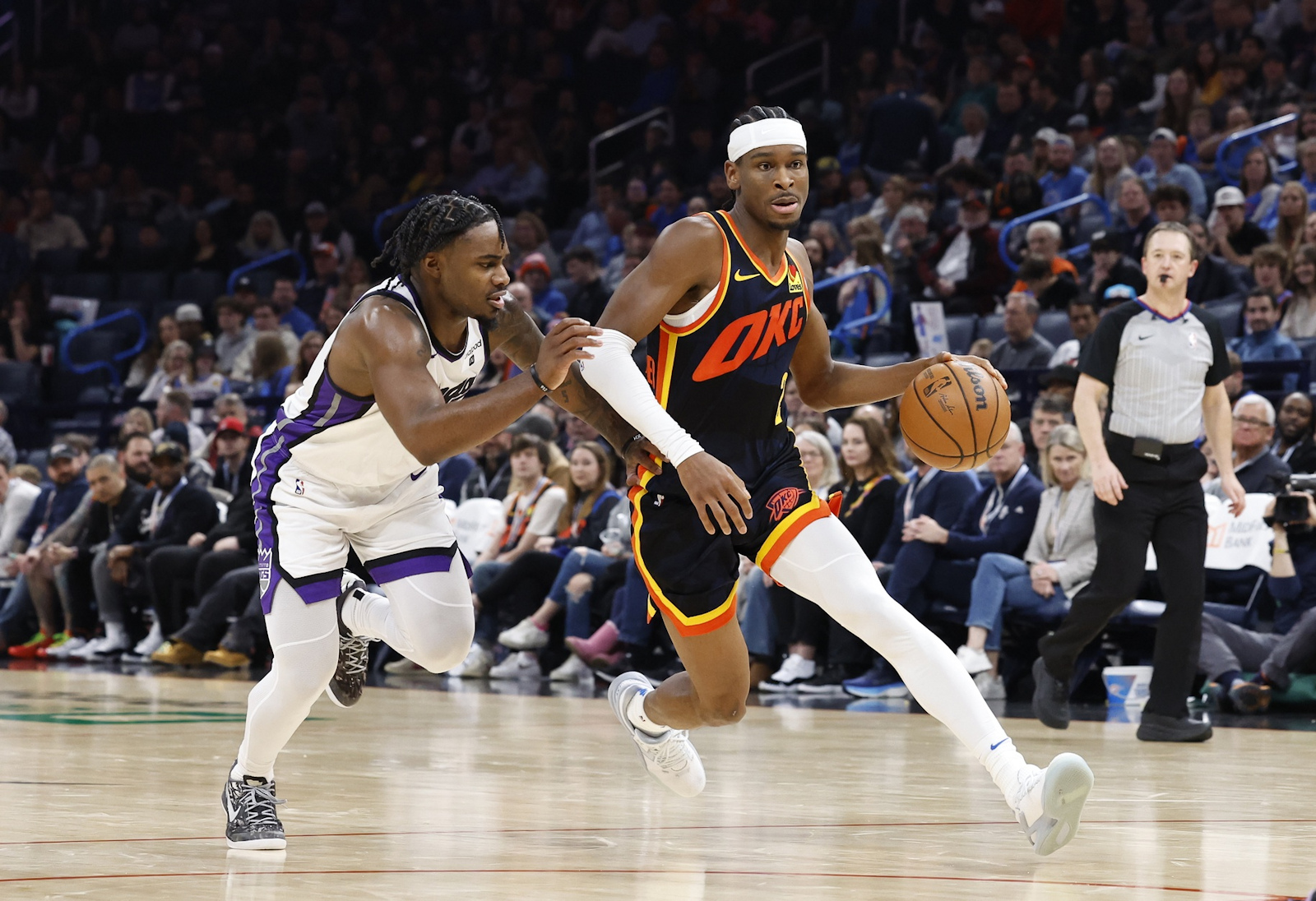 Shai Gilgeous-Alexander a encore été impérial hier face aux Kings, guidant les siens jusqu'à la victoire (127-113) avec ses 38 points et 7 passes décisives