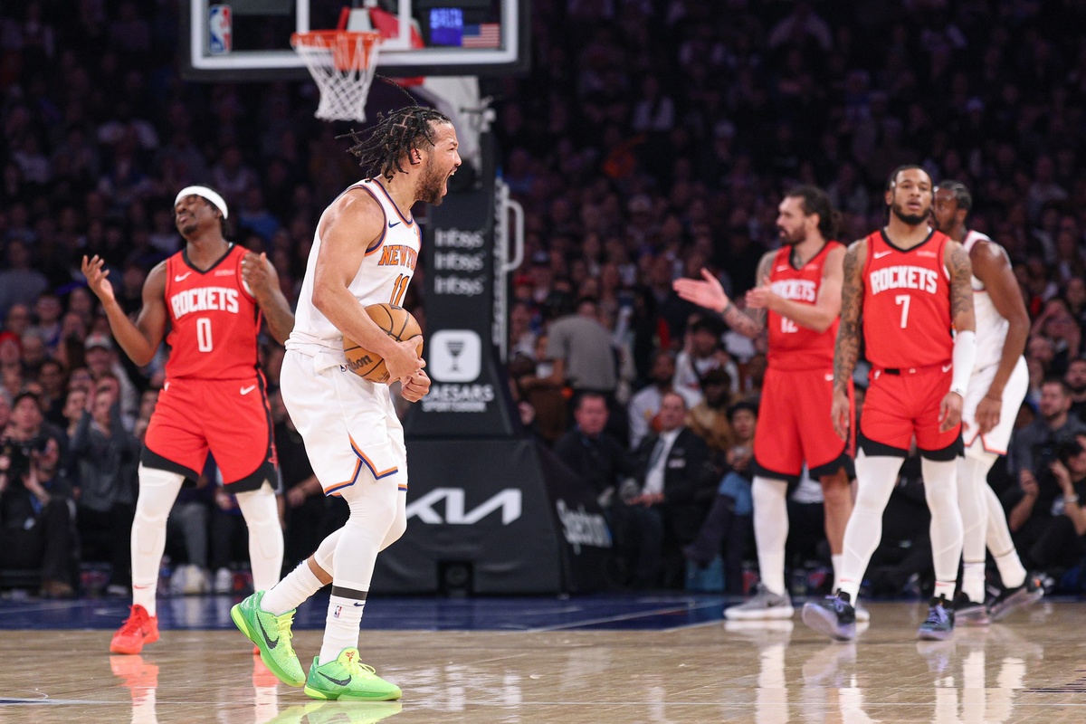 Jalen Brunson avec les Knicks