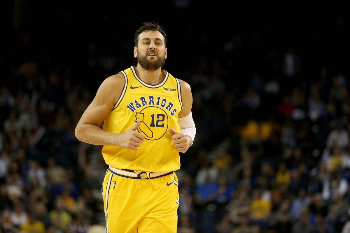 Andrew Bogut avec les Warriors en 2019