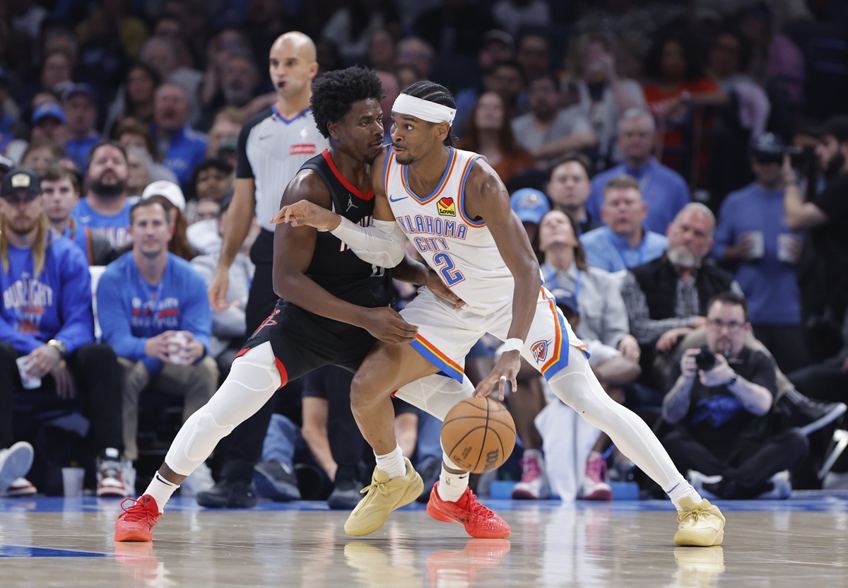 Shai Gilgeous-Alexander (Thunder) contre les Rockets