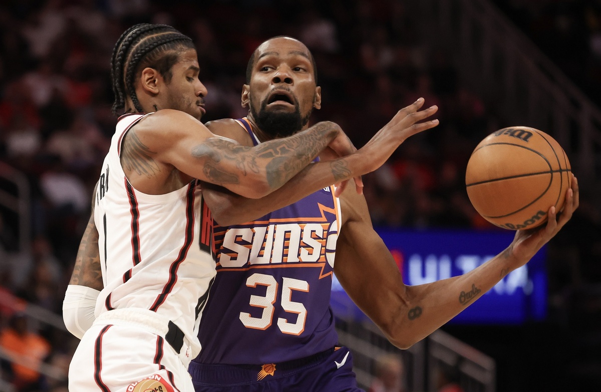 Kevin Durant aux Rockets