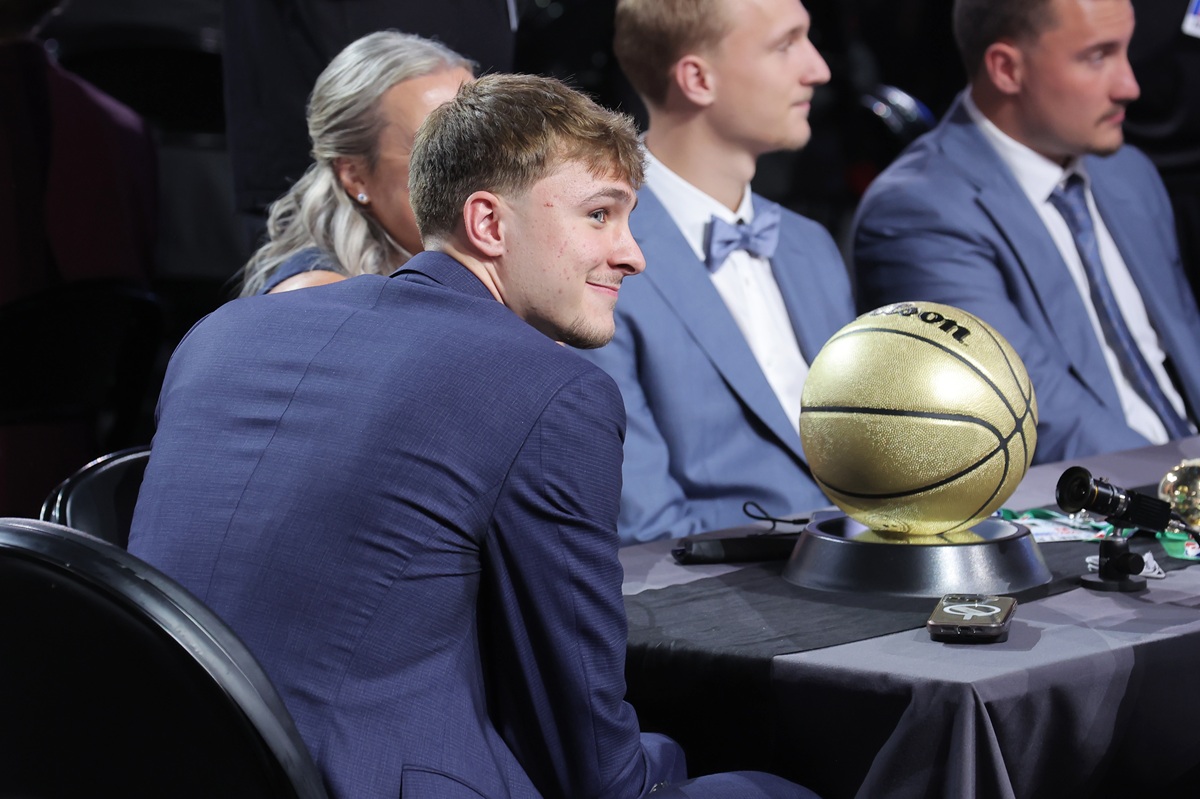 Cooper Flagg lors de sa Draft