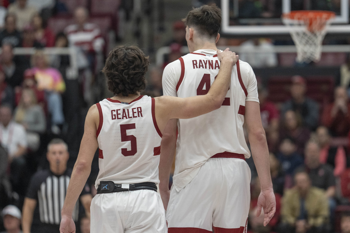 Maxime Raynaud avec Stanford avant la Draft 2025