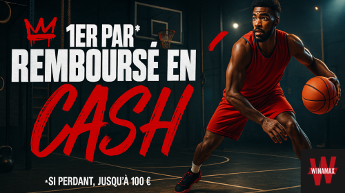 Profitez d'un bonus Winamax de 100€ en cash.