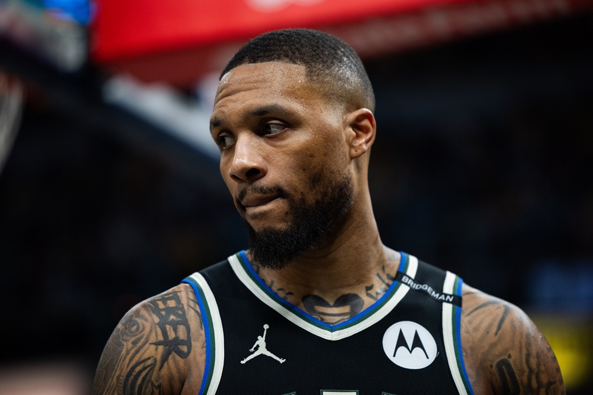 Damian Lillard avec les Bucks