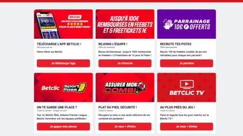 Promotions Betclic