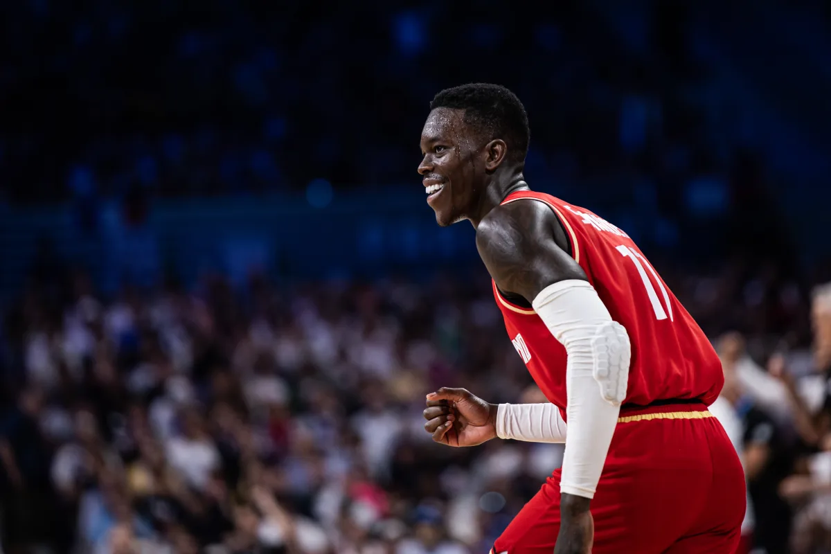Dennis Schröder avec l'Allemagne lors des JO 2024