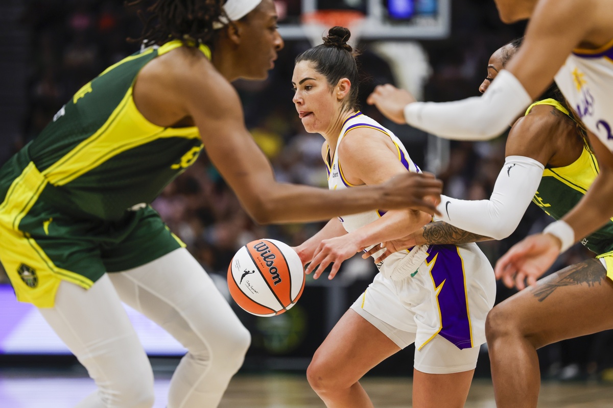 Le Seattle Storm face aux Los Angeles Sparks