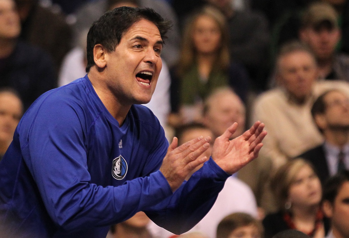 Mark Cuban avec les Mavericks