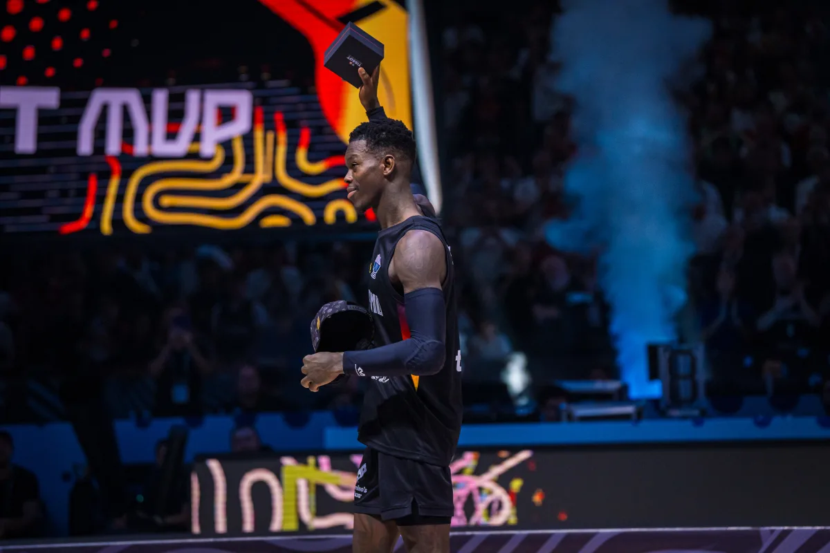 Dennis Schröder (Allemagne) MVP de l'EuroBasket 2025 (crédit photo : FIBA)