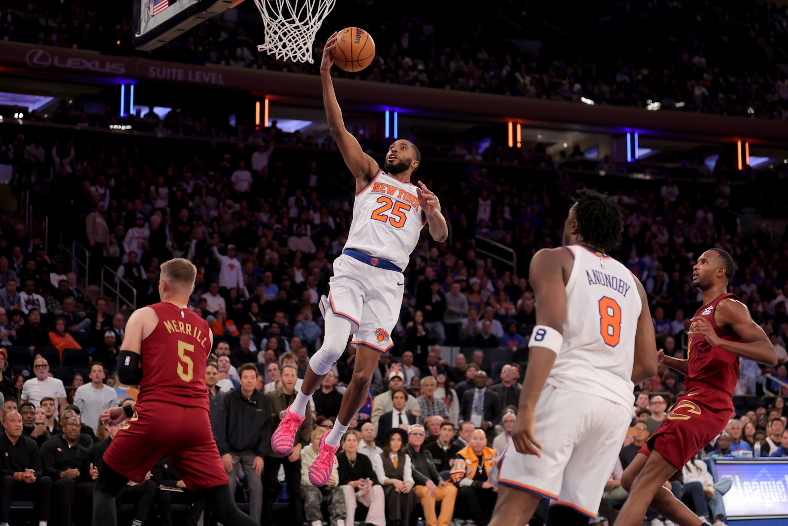 mikal bridges knicks cavaliers