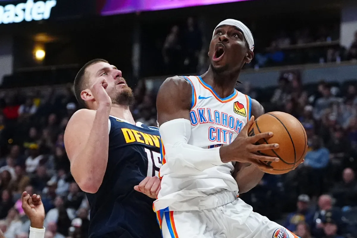 Shai Gilgeous-Alexander (Thunder) face à Nikola Jokic (Nuggets)