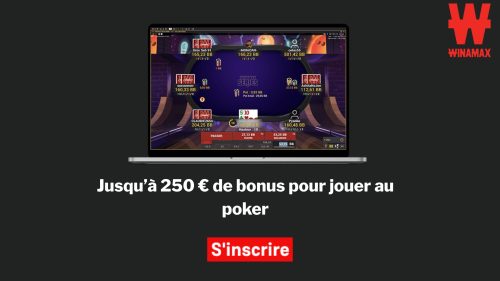 Code Bonus Poker Winamax