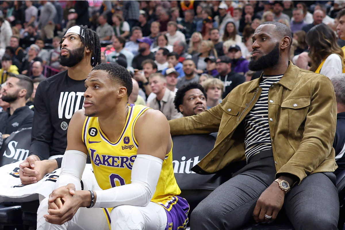 LeBron James et Russell Westbrook