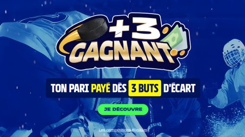 Promotion sur le Hockey sur Glace avec le code bonus Parions Sport