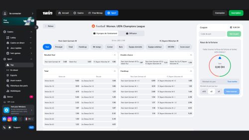 Profitez de l'offre riche en sports de 1win pour parier