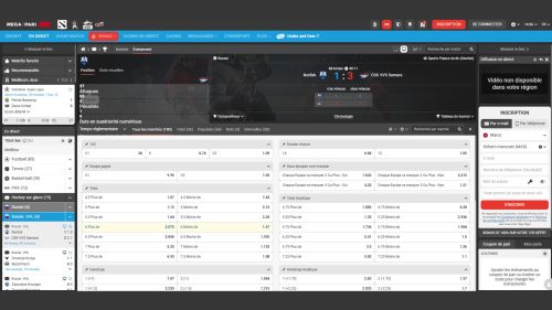 Pariez en direct avec le live streaming avec l'APK Megapari