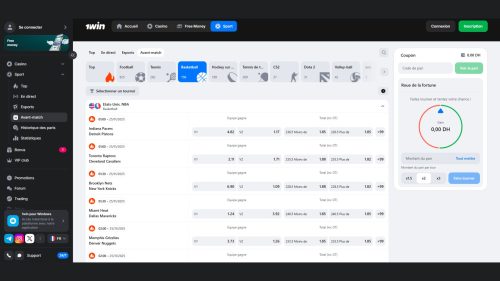 Pariez sur la NBA avec 1win
