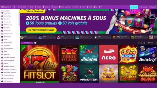 Jouez au casino en ligne sur Premier Bet
