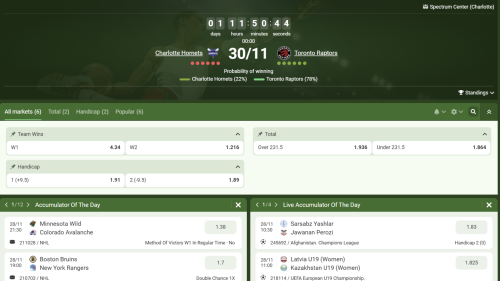 Avec le code promo Linebet sans dépôt, parier sur les matchs de NBA.