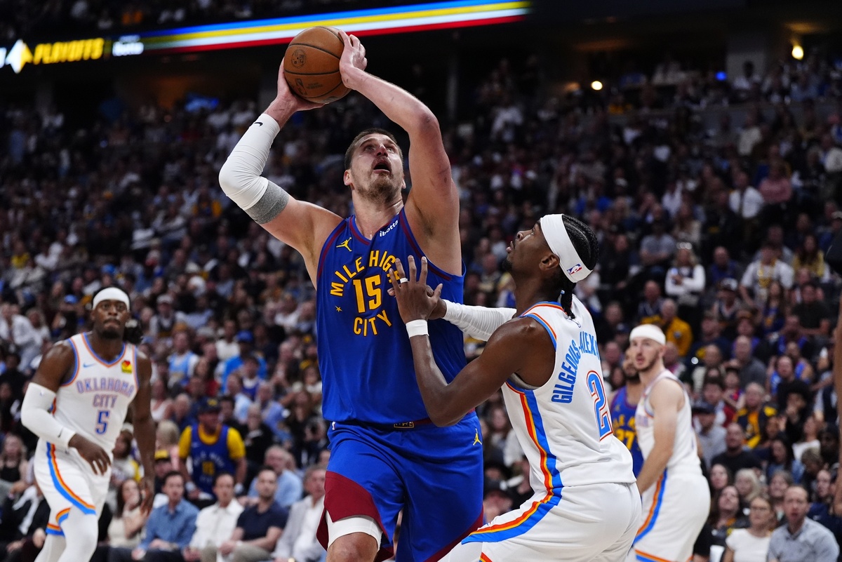 Shai Gilgeous-Alexander et Nikola Jokic