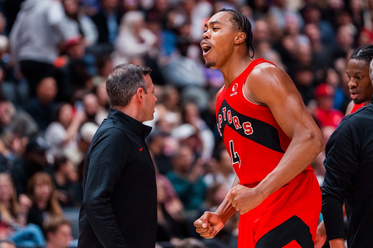 Scottie Barnes avec les Raptors