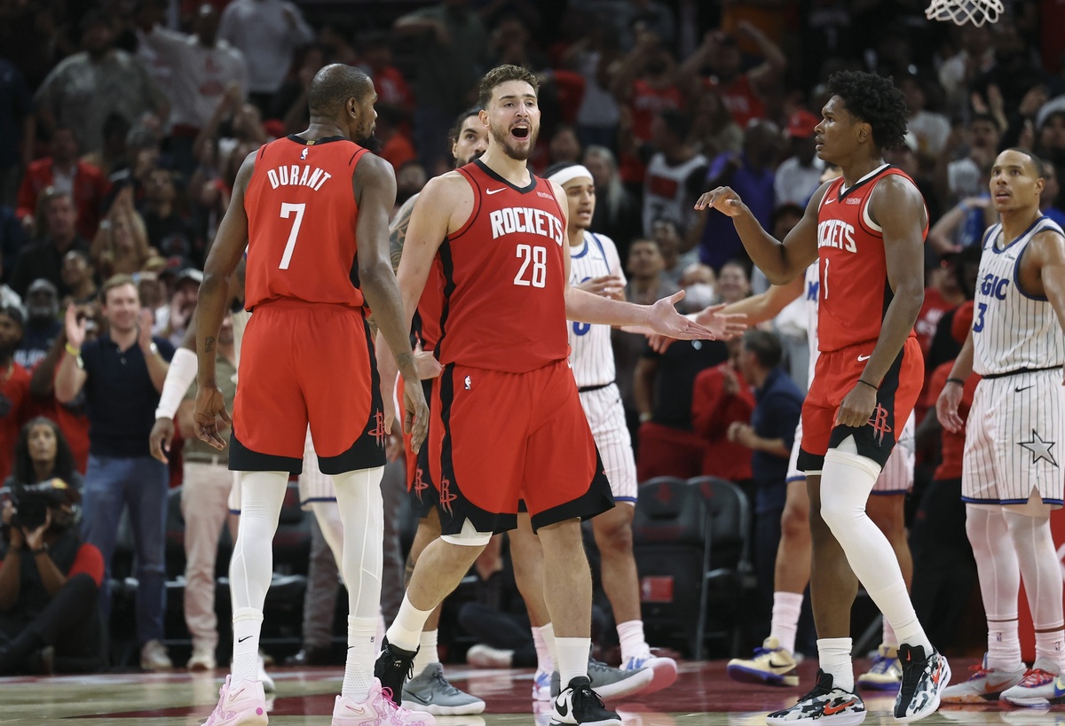 Les Rockets face au Magic
