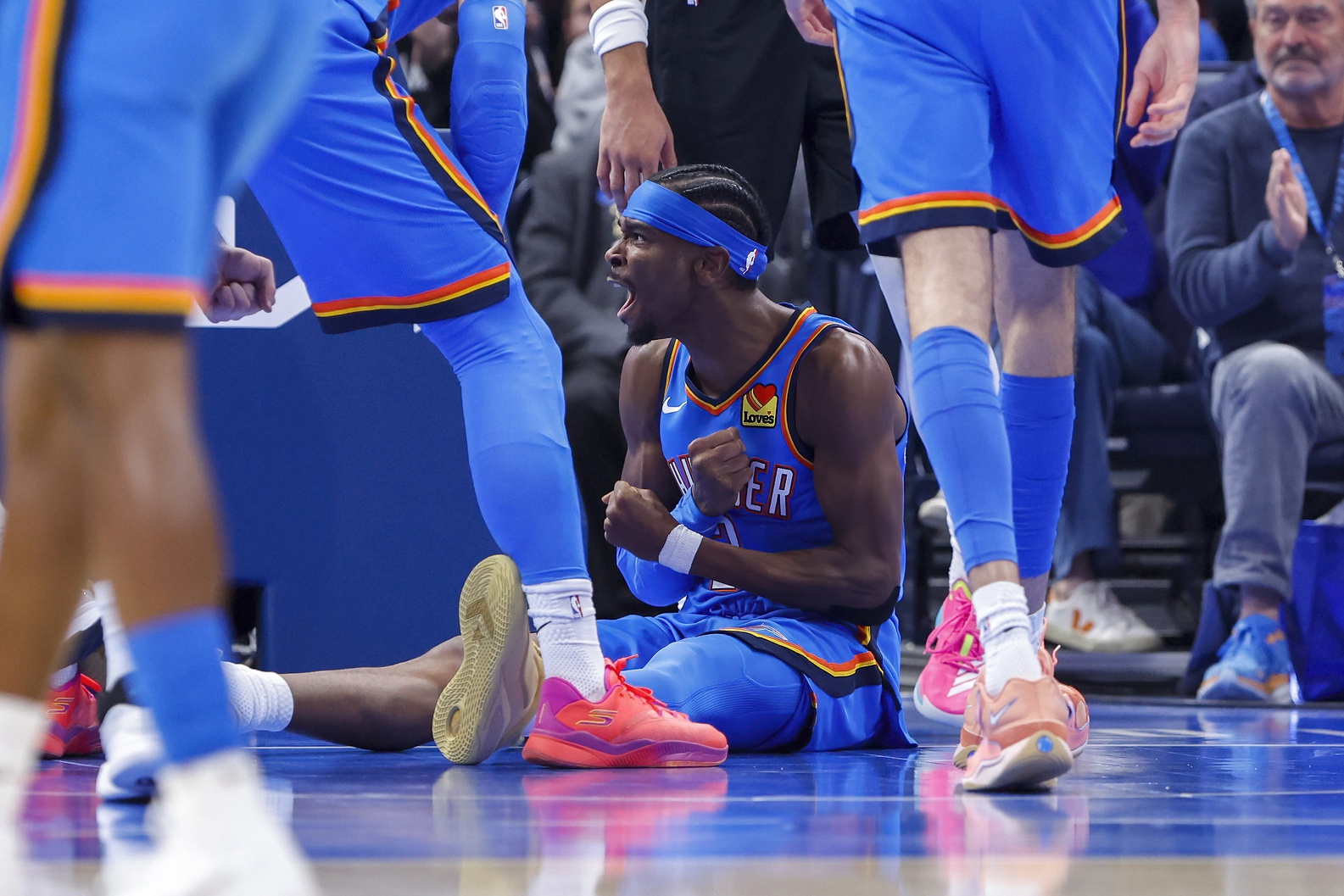 Shai Gilgeous-Alexander et le Thunder