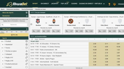 Akwabet est un jeune site de pari en Afrique qui gagne à être connu