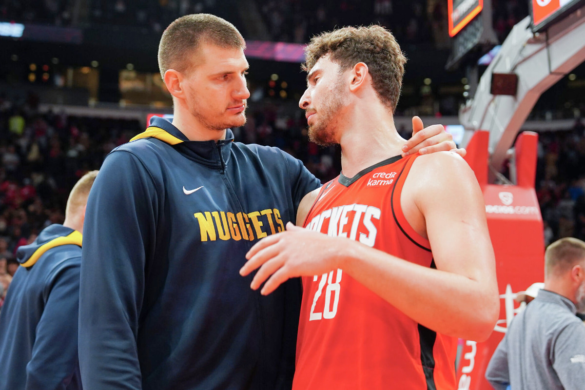 Nikola Jokic et Alperen Sengun