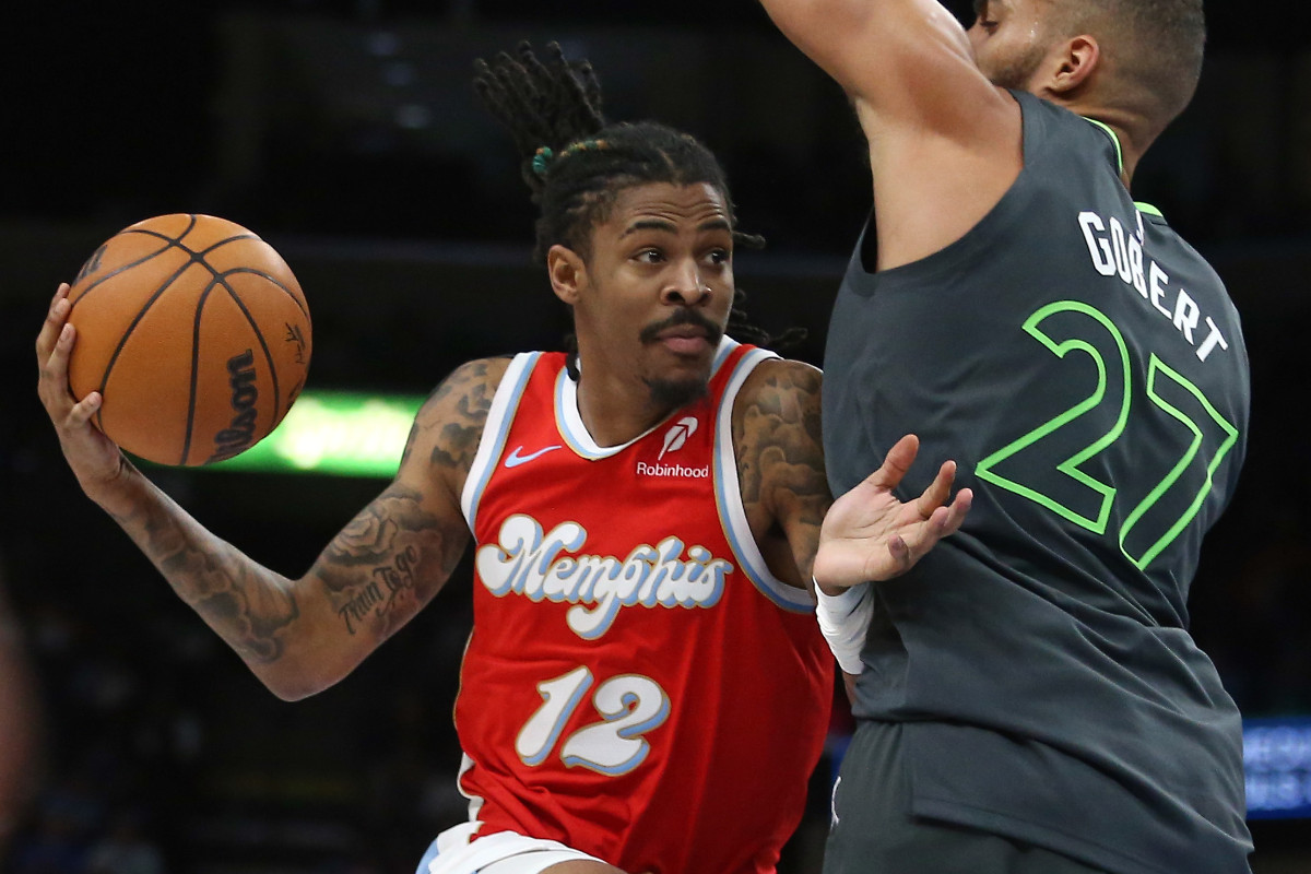 Ja Morant face aux Wolves