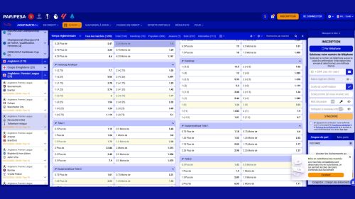 Pariez avec les meilleures cotes sur Paripesa