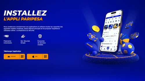 Téléchargez l'APK Paripesa sur votre appareil Android