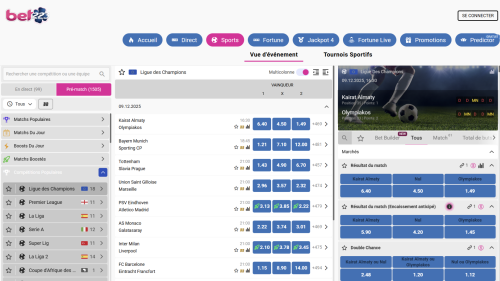 Paris sportifs Bet223 : football africain, basketball et eSports avec 300 marchés par match