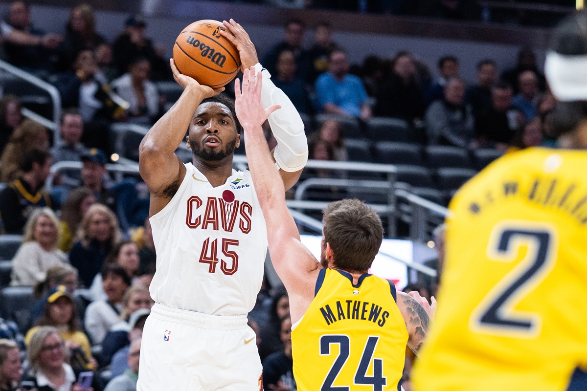 Donovan Mitchell (Cavaliers) contre les Pacers