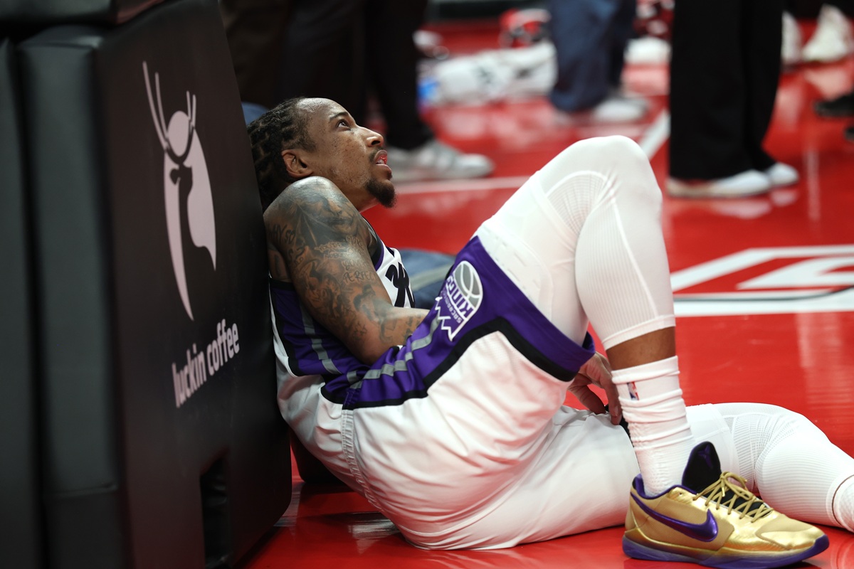 DeMar DeRozan (Kings) face aux Trail Blazers