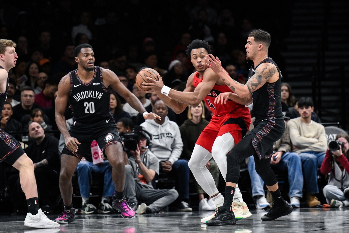 Les Raptors face aux Nets
