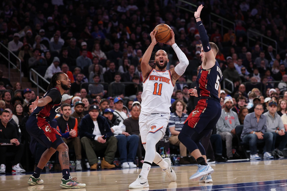 Les Knicks face aux Cavaliers