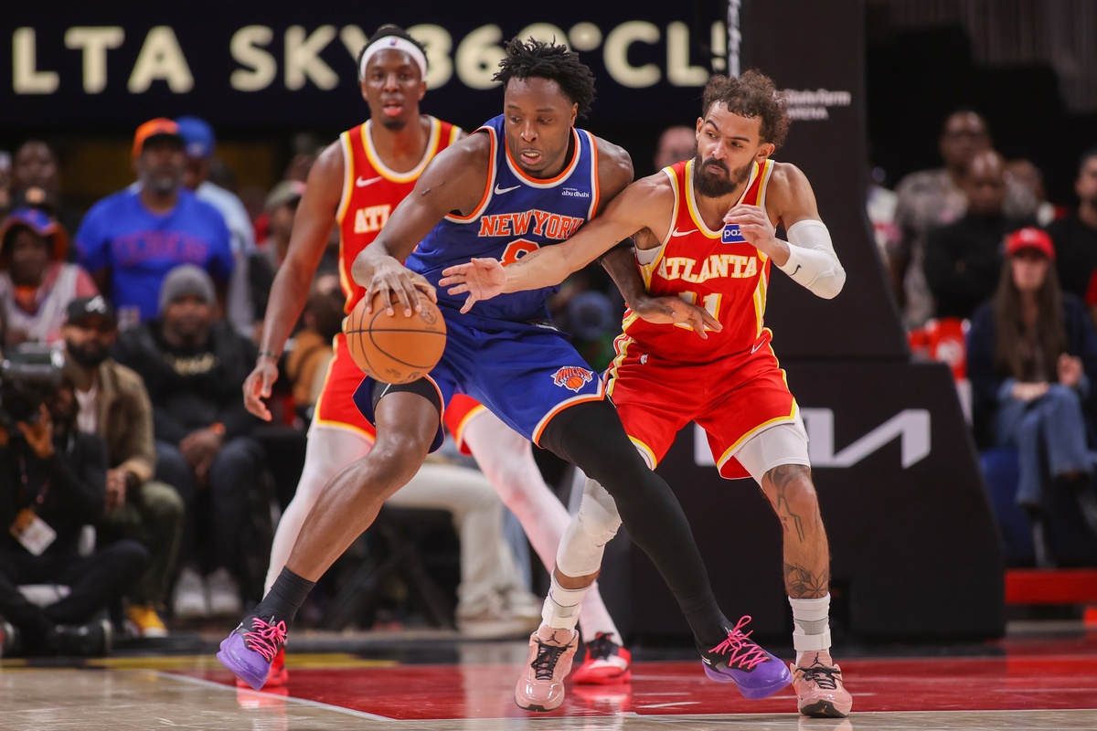 Les Knicks face aux Hawks
