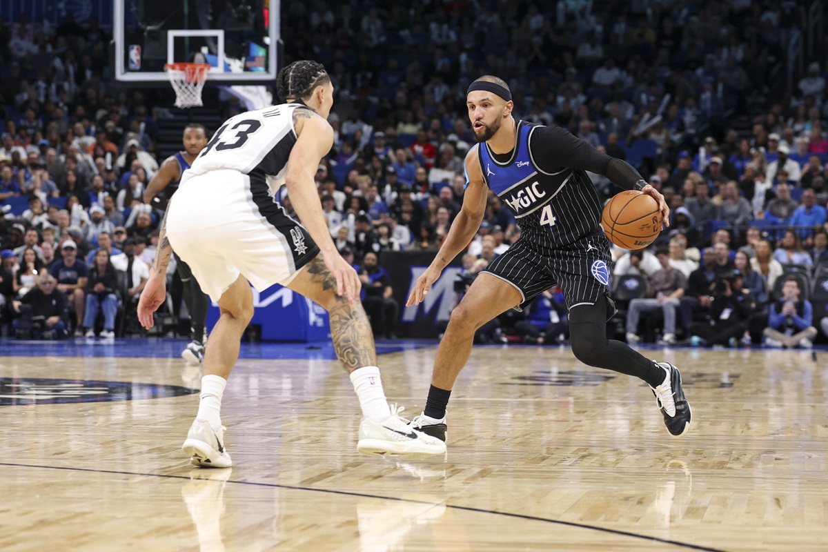 Jalen Suggs (Magic) contre les Spurs