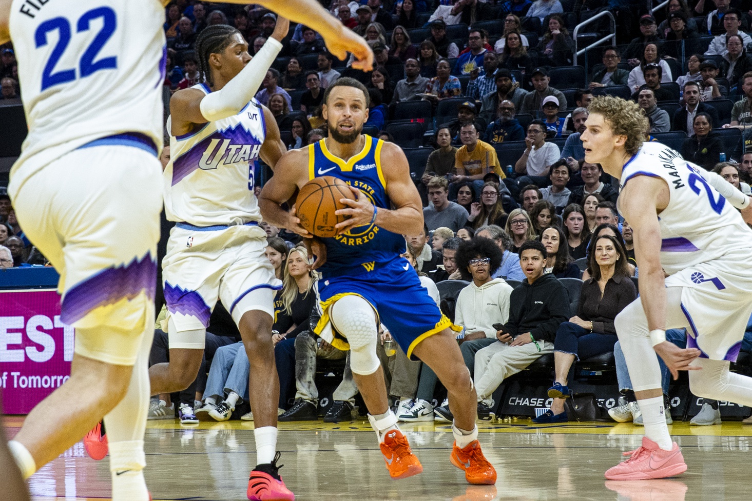 Stephen Curry et les Warriors